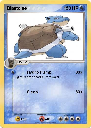 Pokemon Blastoise