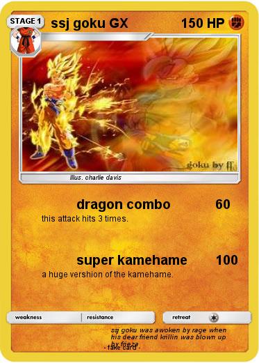Pokemon ssj goku GX