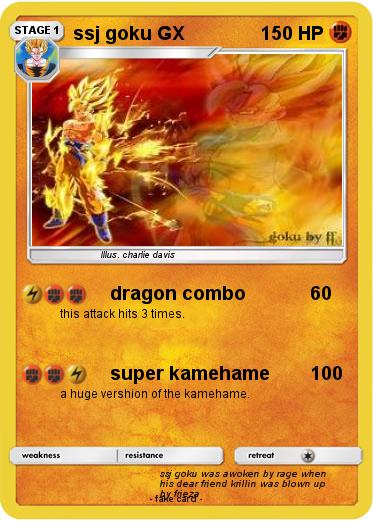 Pokemon ssj goku GX