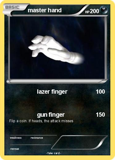 Pokemon master hand