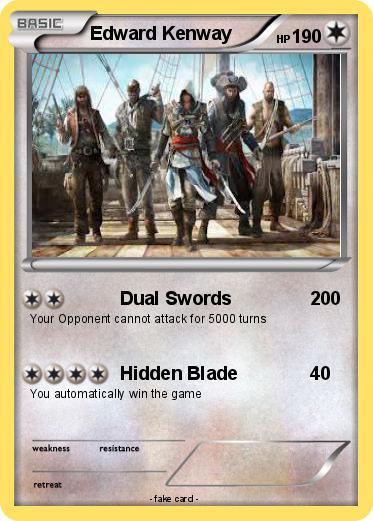 Pokemon Edward Kenway