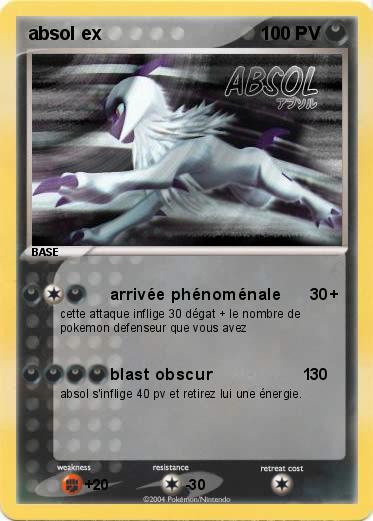 Pokemon absol ex