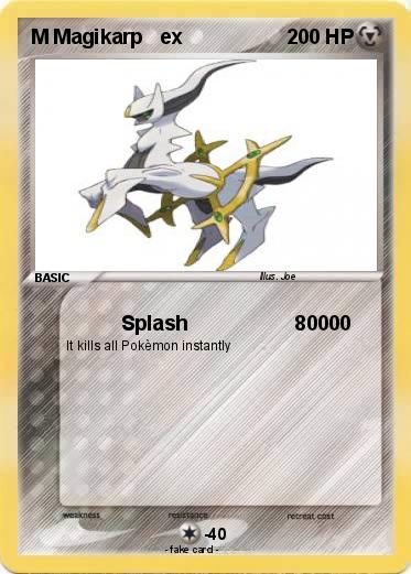 Pokemon M Magikarp   ex