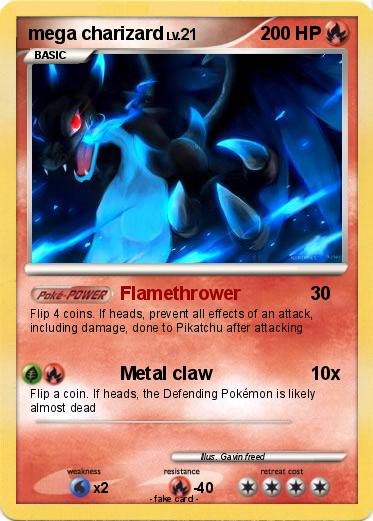 Pokemon mega charizard