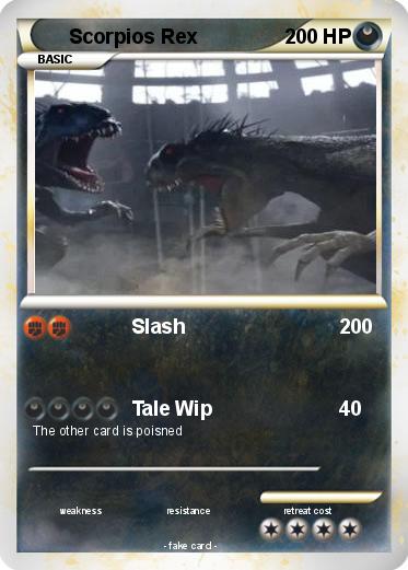 Pokemon Scorpios Rex
