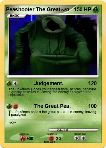 Pokemon Peashooter The Great