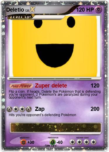 Pokemon Deletio