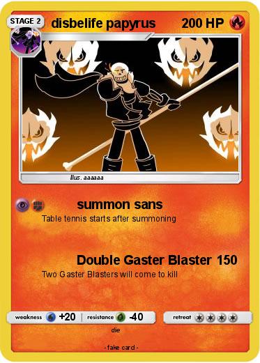 Pokemon disbelife papyrus