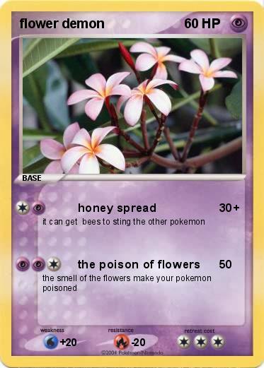 Pokemon flower demon