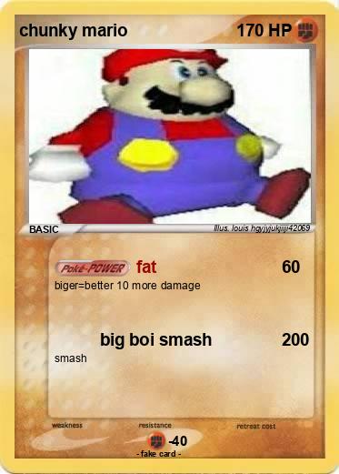 Pokemon chunky mario