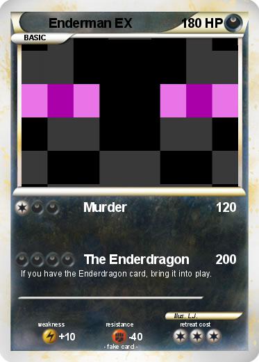 Pokemon Enderman EX