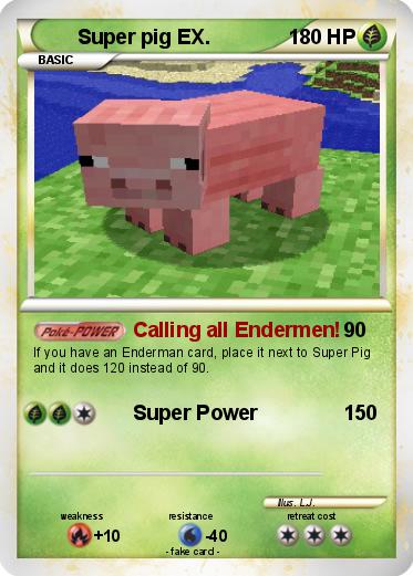 Pokemon Super pig EX.