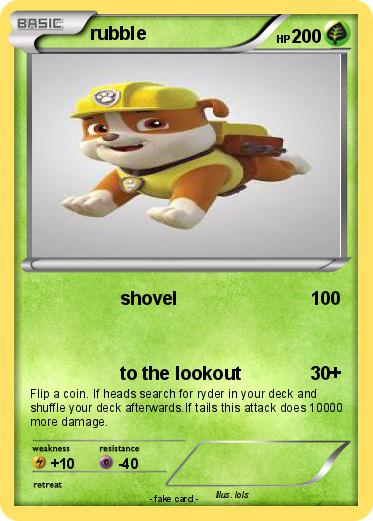 Pokemon rubble