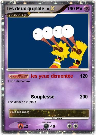 Pokemon les deux gignole