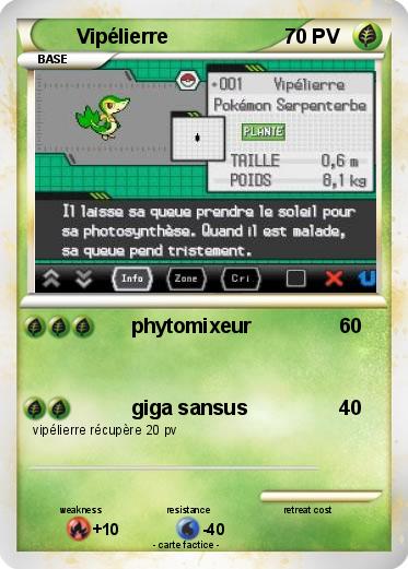 Pokemon Vipélierre