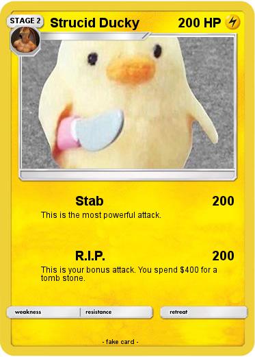 Pokemon Strucid Ducky