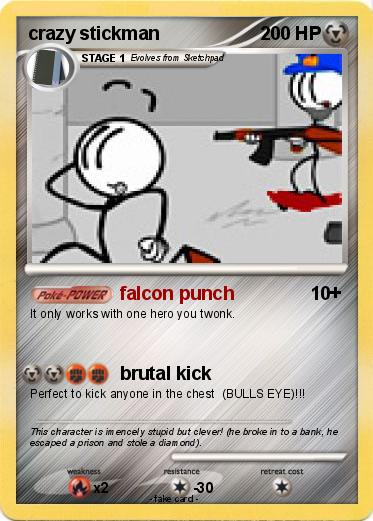 Pokemon crazy stickman