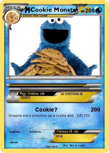 Pokemon Cookie Monster