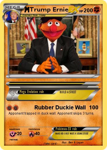 Pokemon Trump Ernie