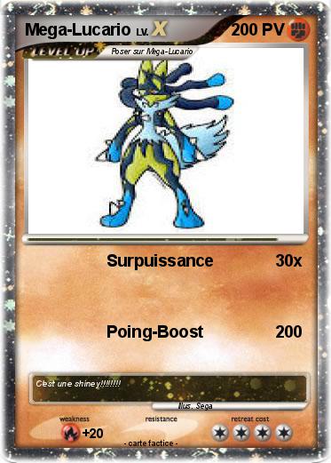 Pokemon Mega-Lucario