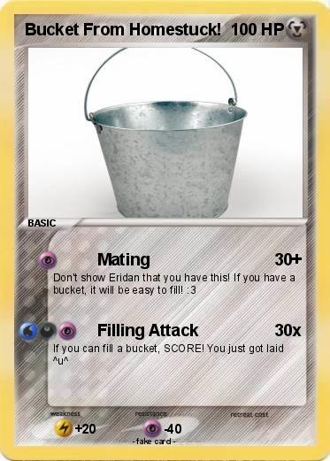 Pokemon Bucket From Homestuck!