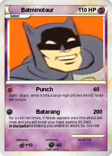 Pokemon Batminotaur