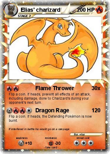 Pokemon Elias' charizard