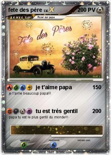 Pokemon fete des père
