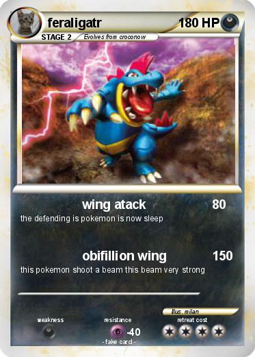 Pokemon feraligatr