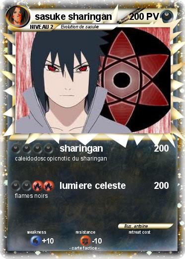 Pokemon sasuke sharingan