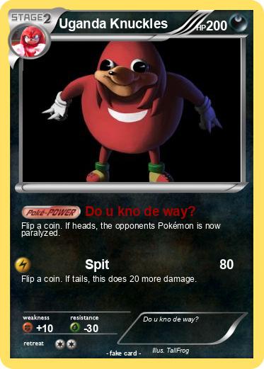 Pokemon Uganda Knuckles