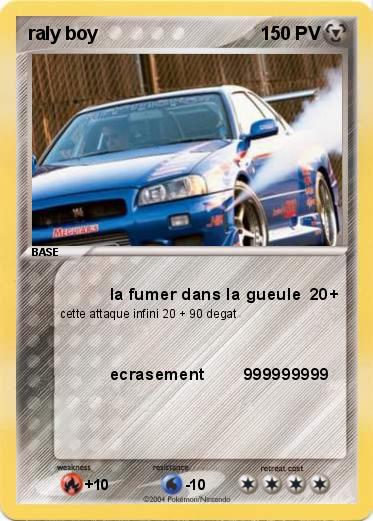 Pokemon raly boy