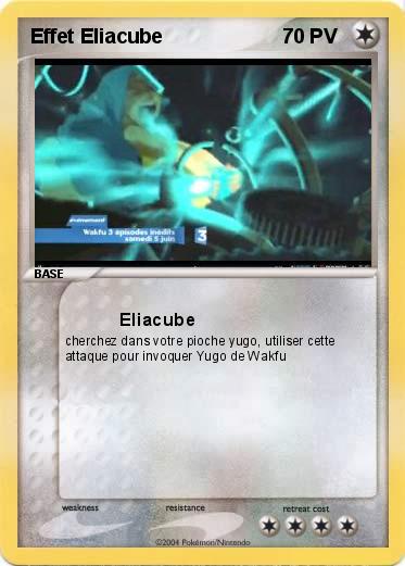 Pokemon Effet Eliacube