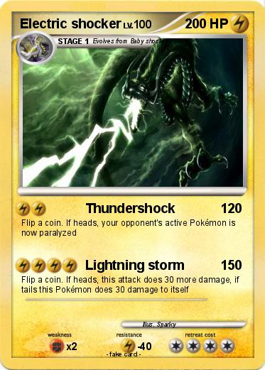 Pokemon Electric shocker
