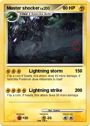 Pokemon Master shocker
