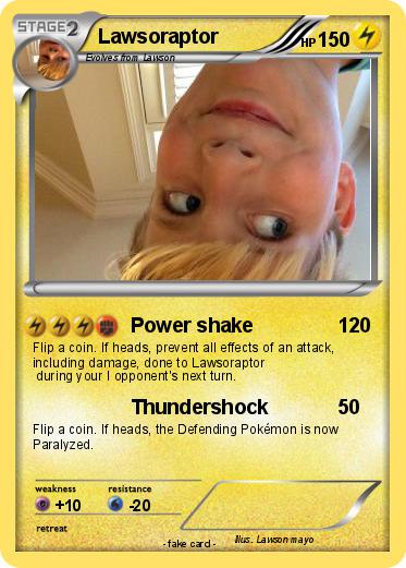 Pokemon Lawsoraptor