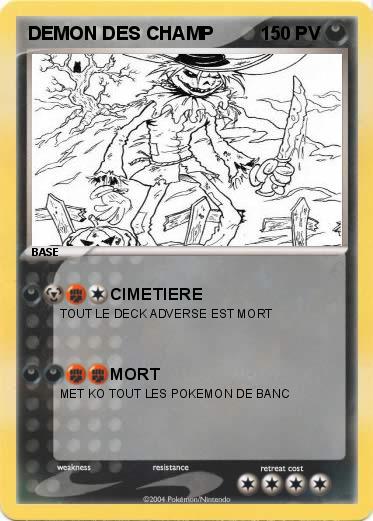 Pokemon DEMON DES CHAMP