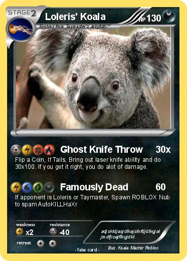 Pokemon Loleris' Koala