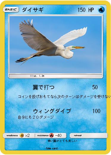Pokemon ダイサギ