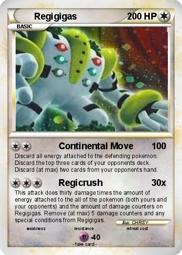 Pokemon Regigigas