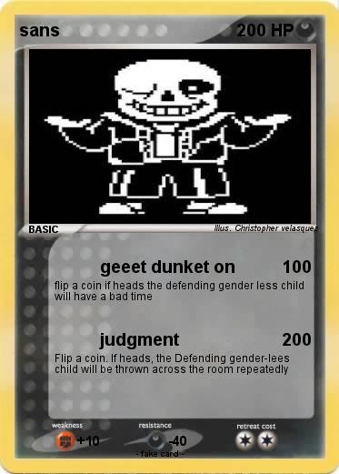 Pokemon sans