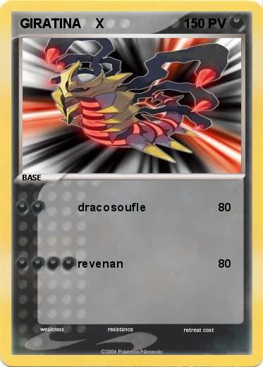 Pokemon GIRATINA    X