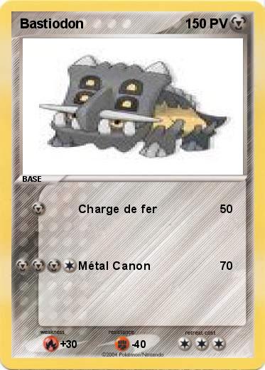 Pokemon Bastiodon