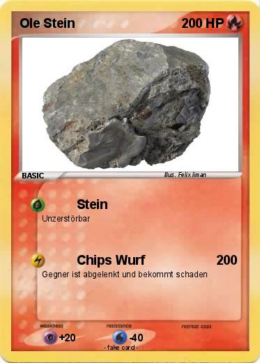 Pokemon Ole Stein