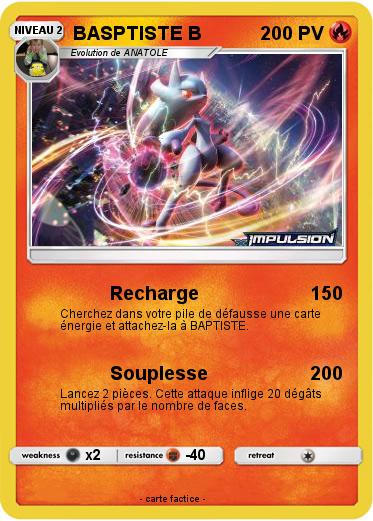 Pokemon BASPTISTE B