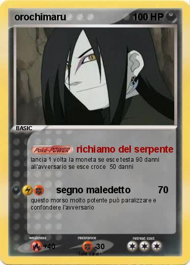 Pokemon orochimaru