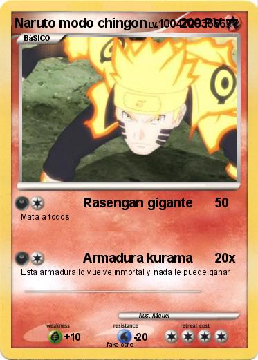 Pokemon Naruto modo chingon