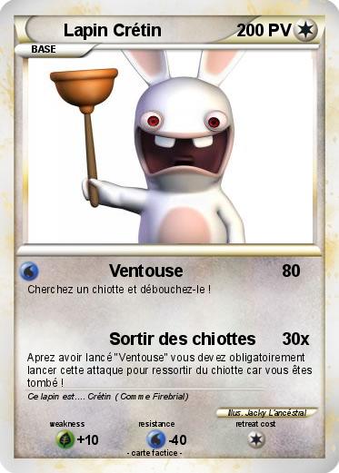 Pokemon Lapin Crétin