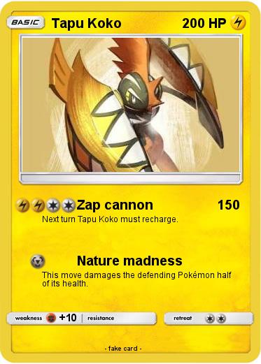 Pokemon Tapu Koko