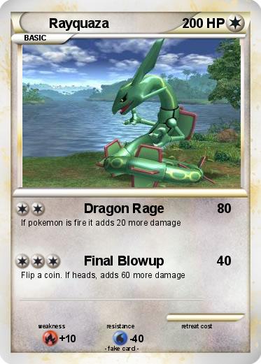 Pokemon Rayquaza